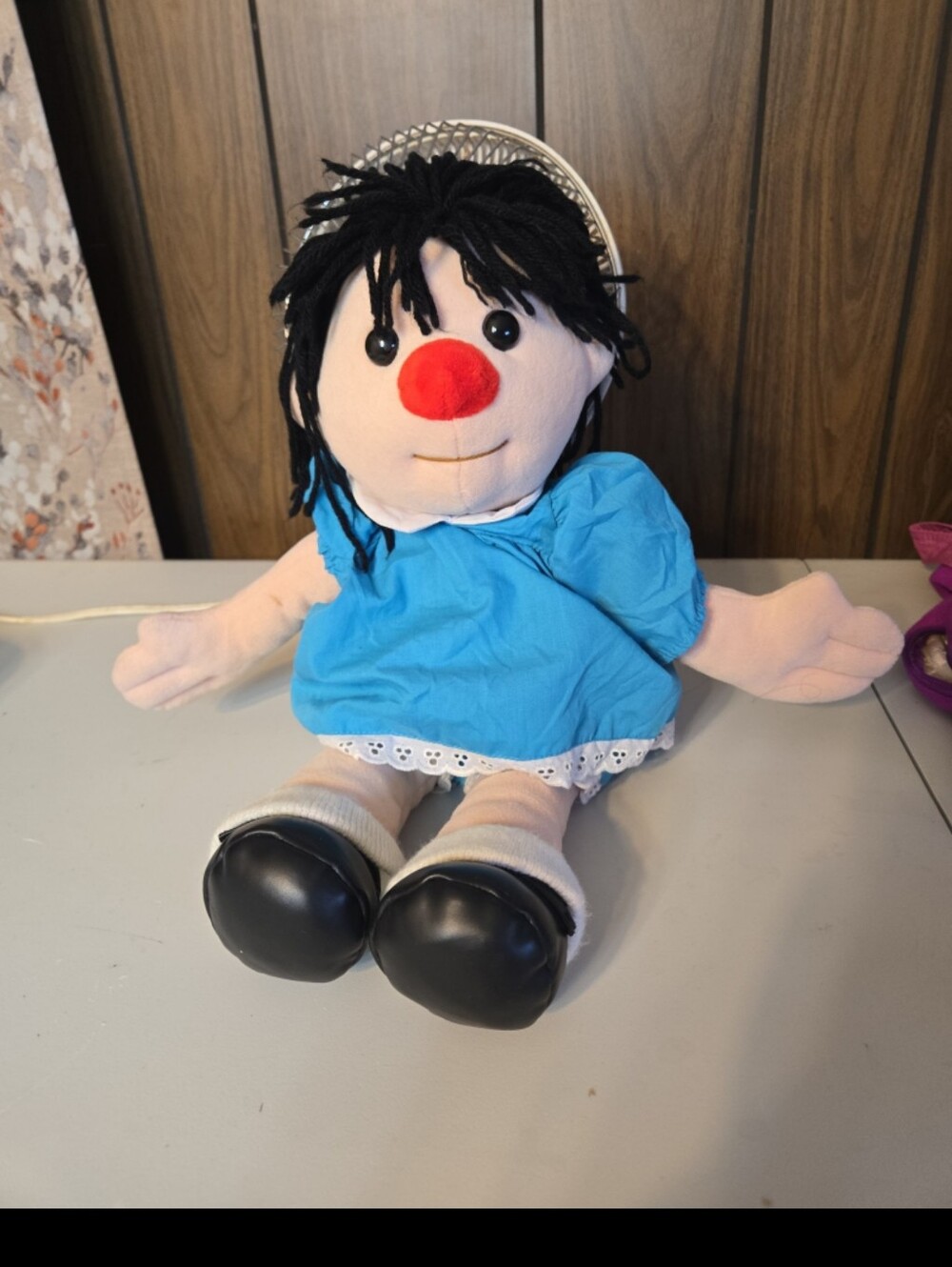 Vintage Big Comfy Couch Molly Collectible Large Plush 18" 90s